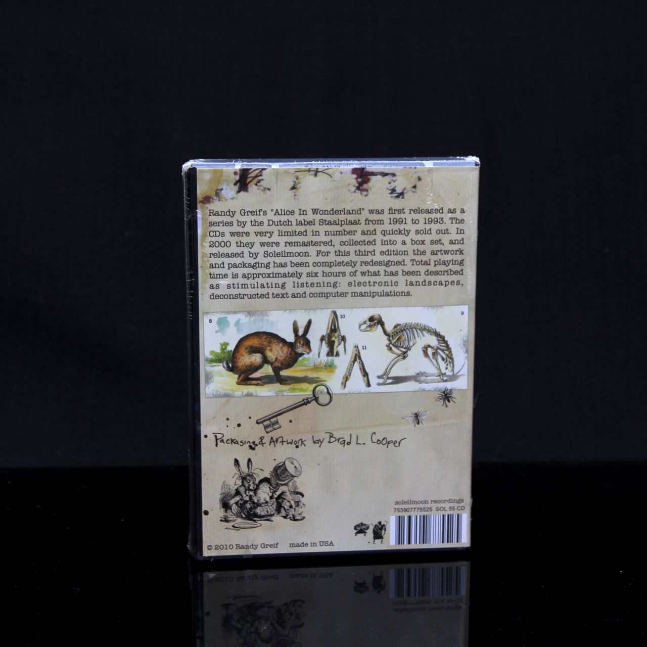 GREIF, RANDY - Alice in Wonderland - 5xCD BOX