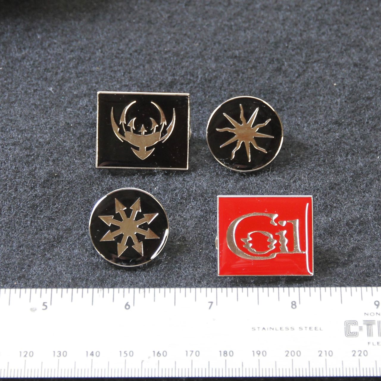 Coil Logo Collection Pins