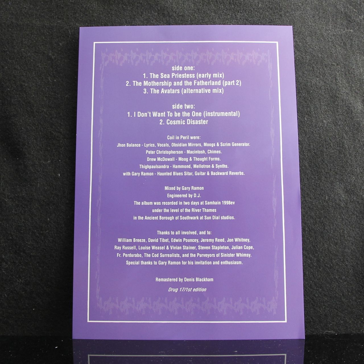 COIL - Astral Disaster Sessions Un/Finished Musics