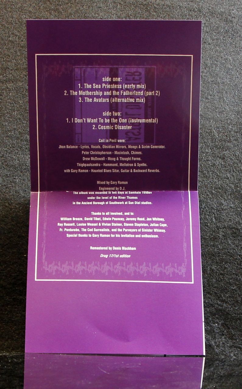 COIL - Astral Disaster Sessions Un/Finished Musics
