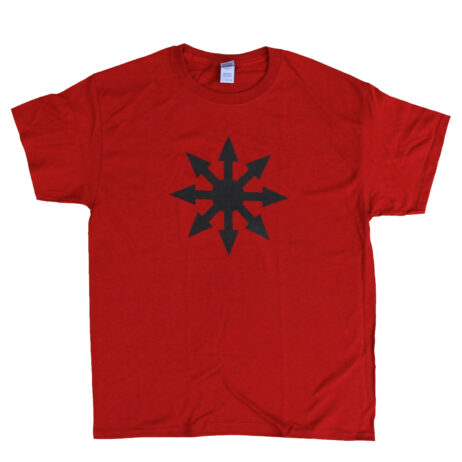 COIL Chaos Star (garnet red T-Shirt)
