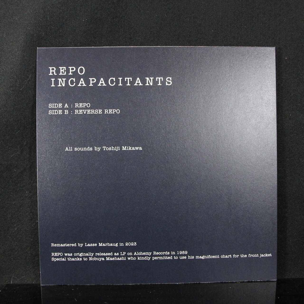Incapacitants Repo ARLP-027 LP 非常階段-
