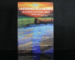 UNDEFINED BOUNDARY: THE JOURNAL OF PSYCHICK ALBION VOL. 1, ISSUE 1.