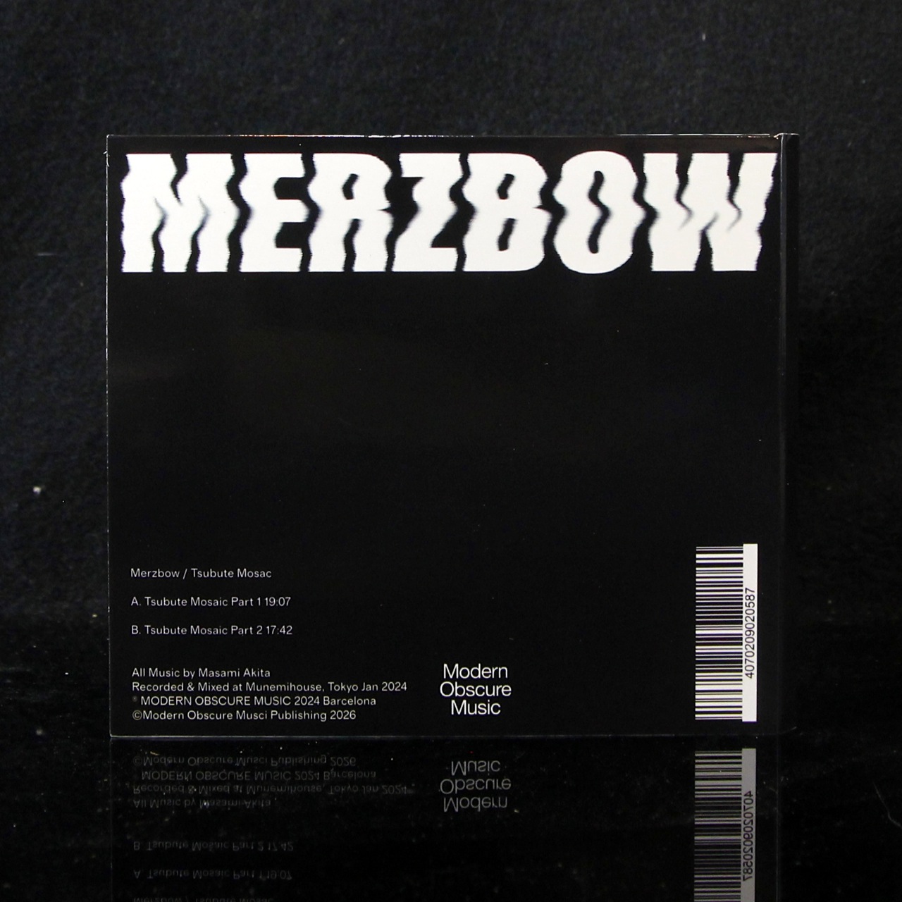 MERZBOW - Tsubute Mosaic - Soleilmoon.com